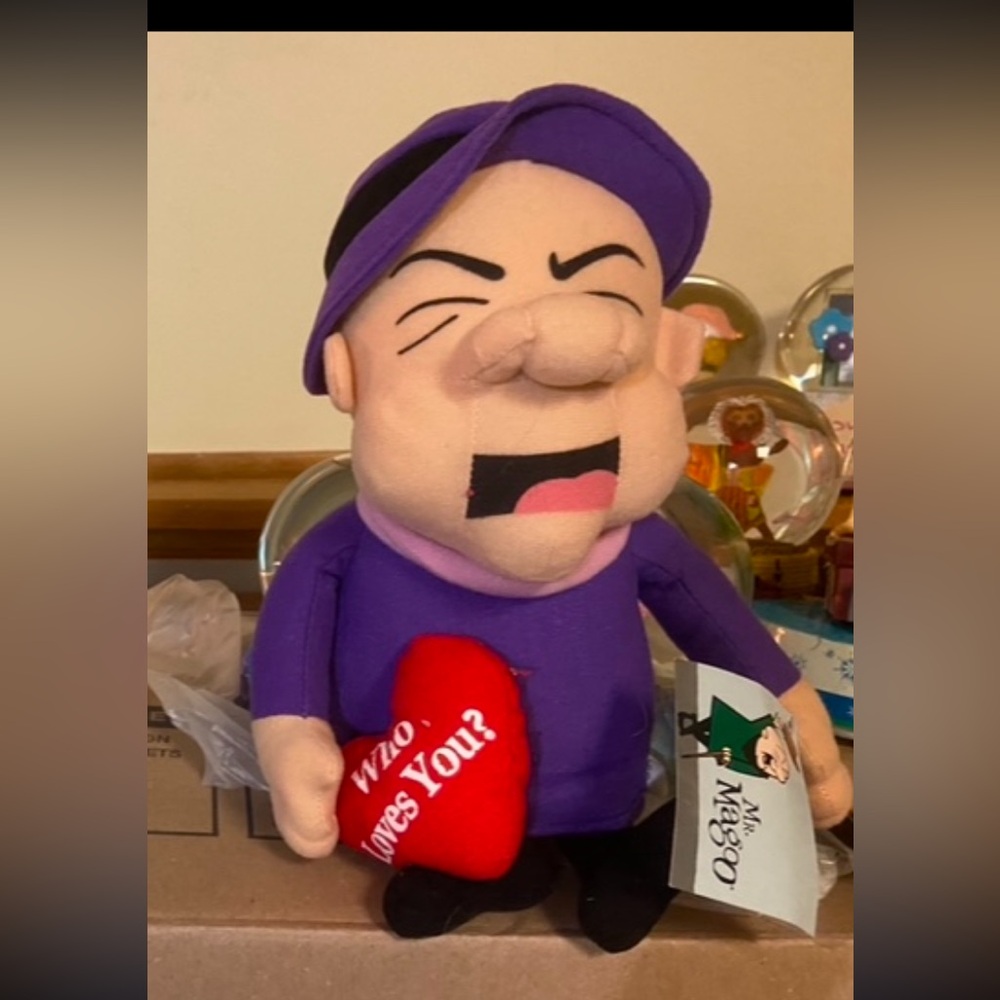 Mr Magog Who loves you collectable plush